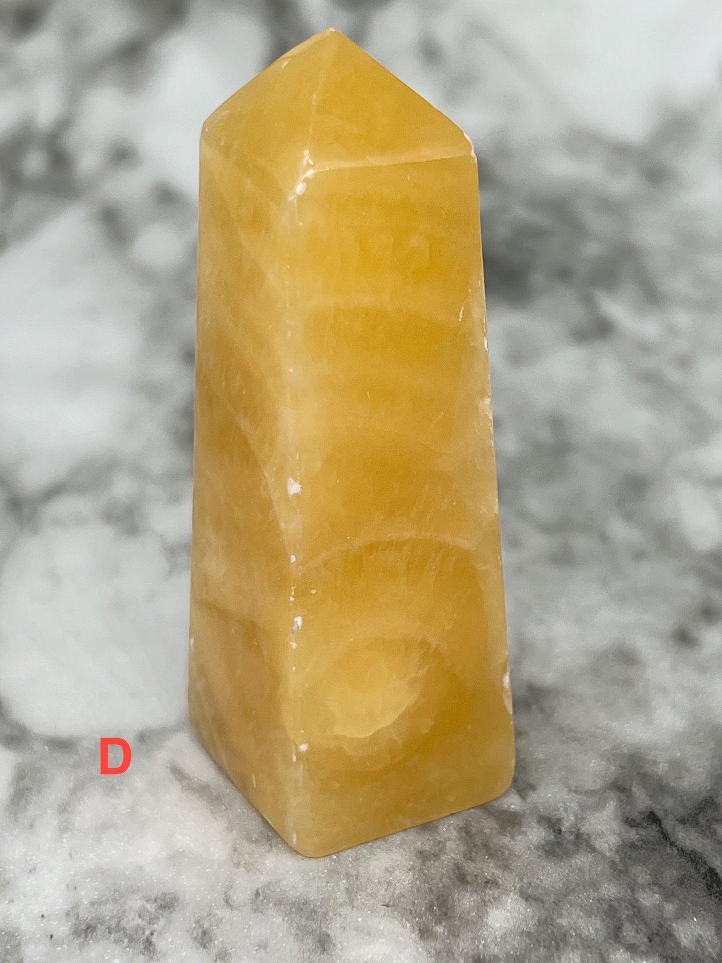 Orange Calcite Tower