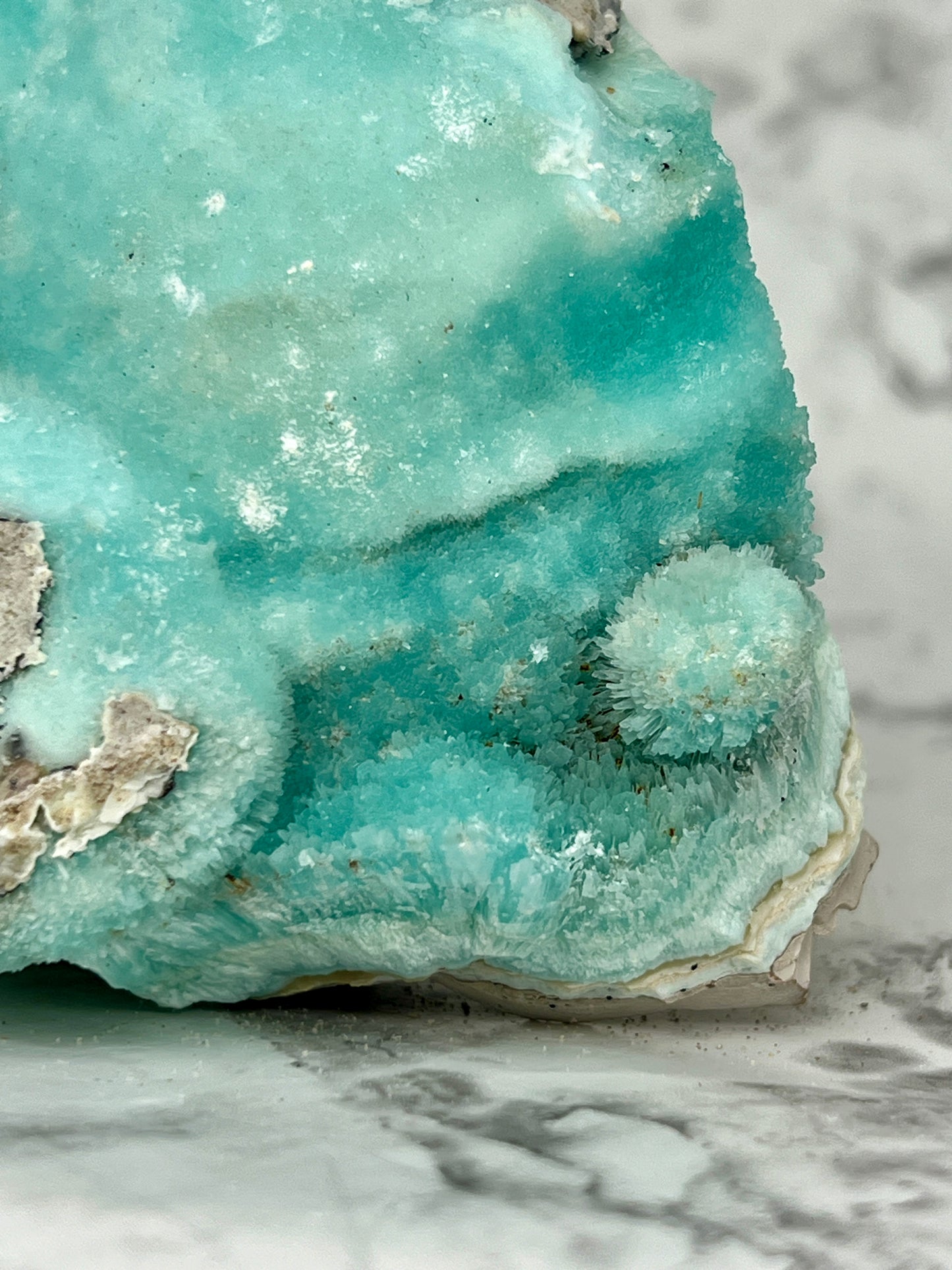 Blue Aragonite Large Specimen