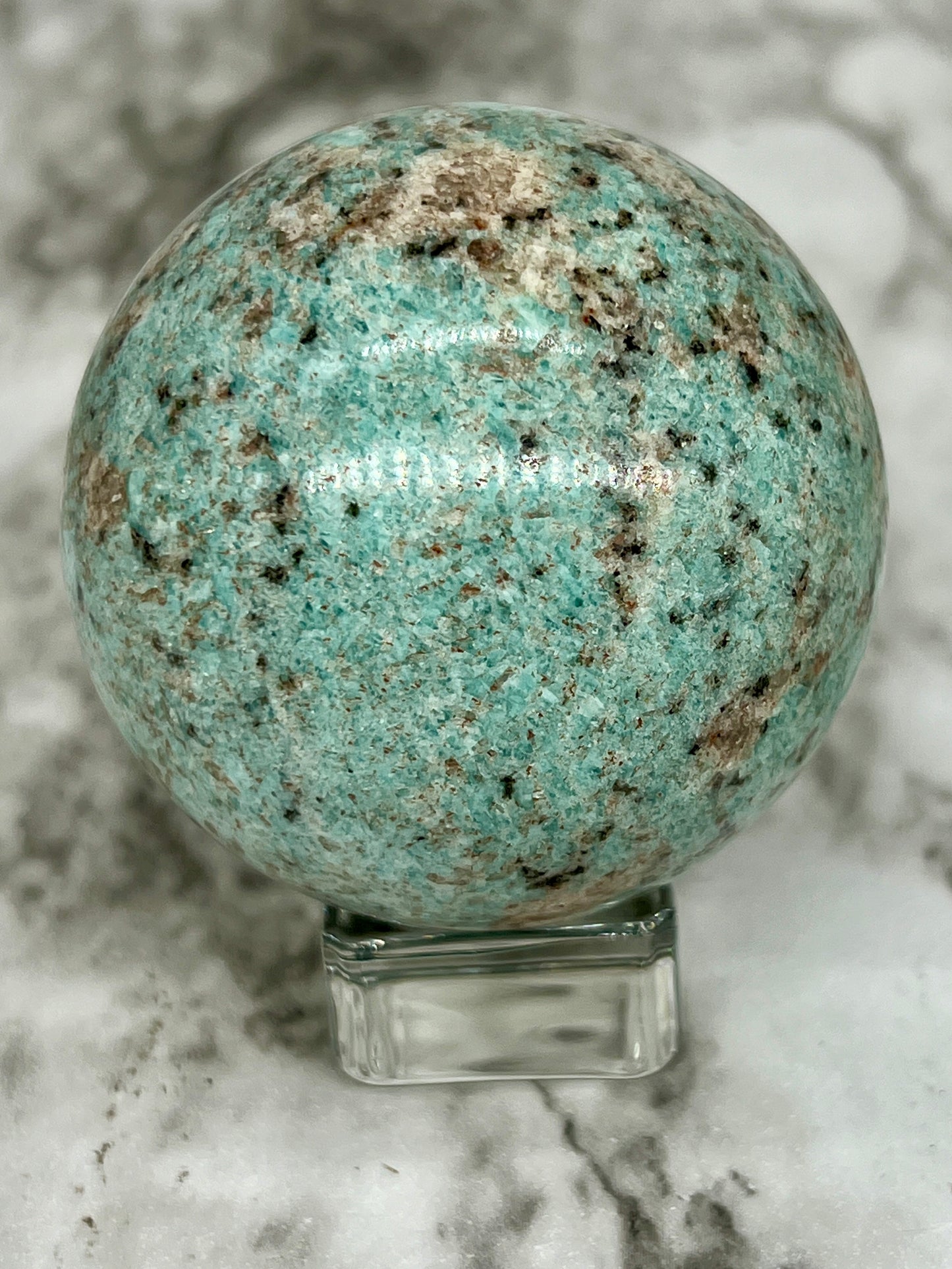 Amazonite Flashy Sphere