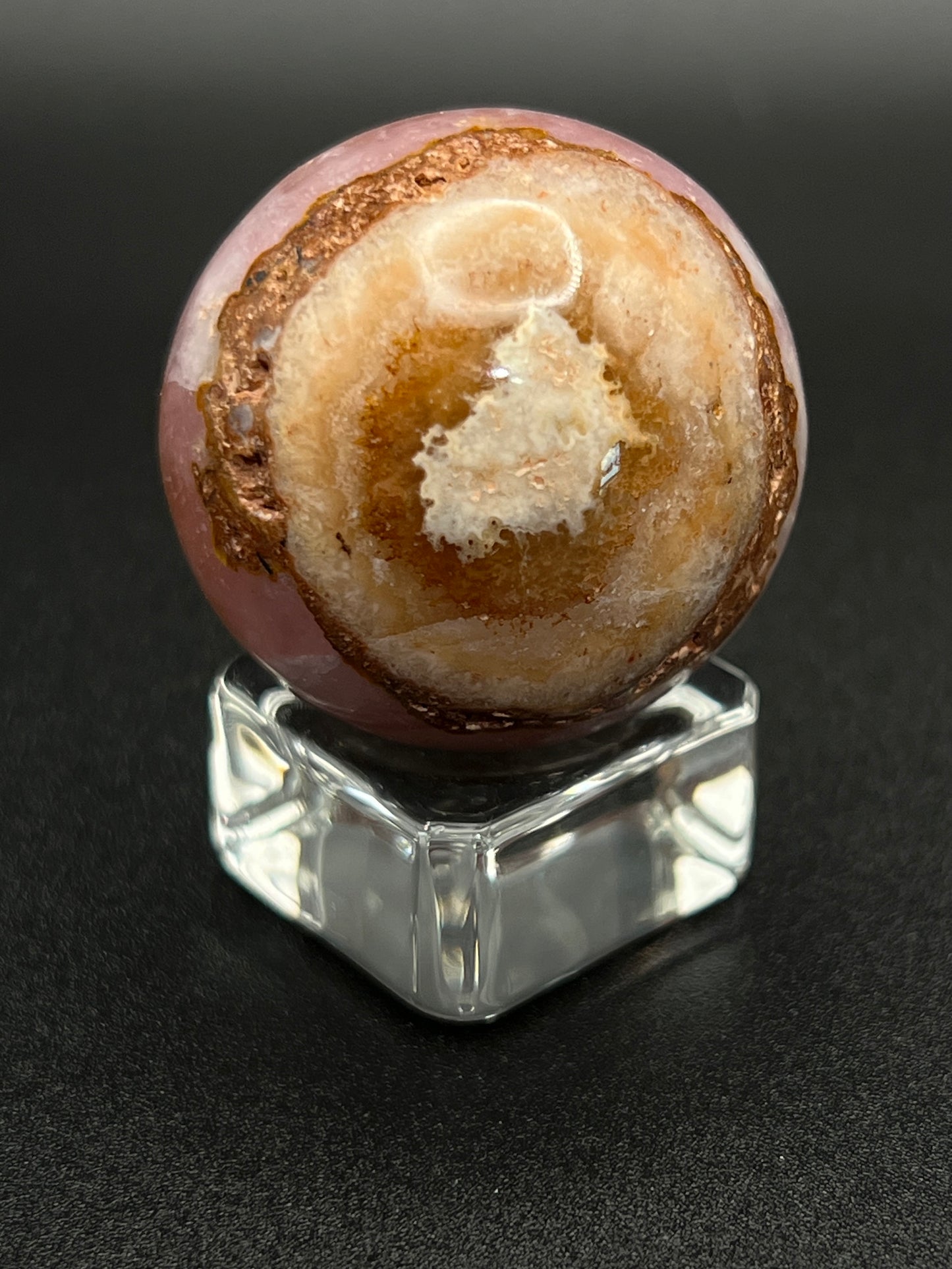 Pink Aragonite Sphere ✦Rare find✦
