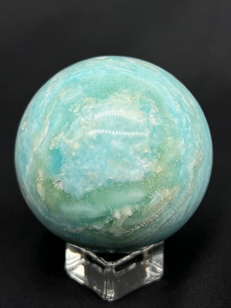 Blue Aragonite & Smithsonite Sphere