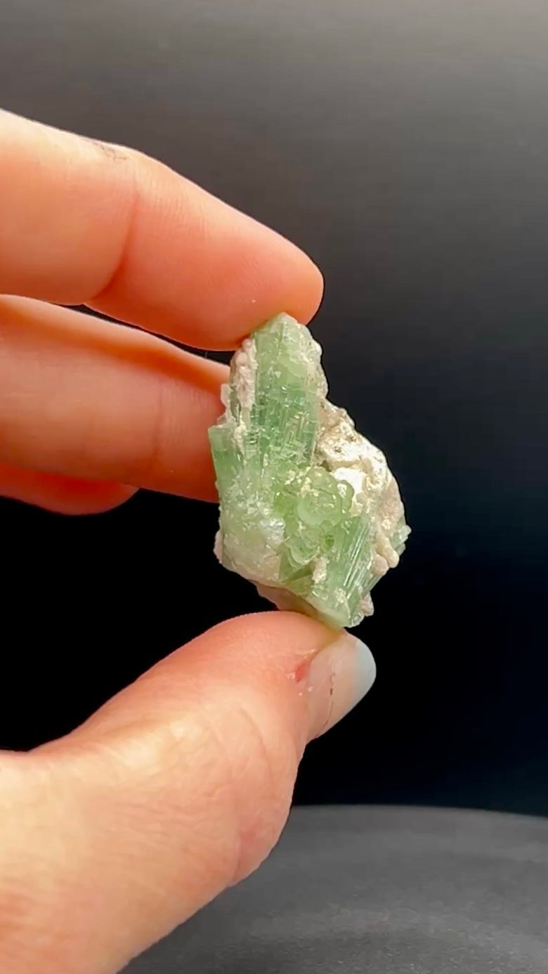 Green Tourmaline Specimen