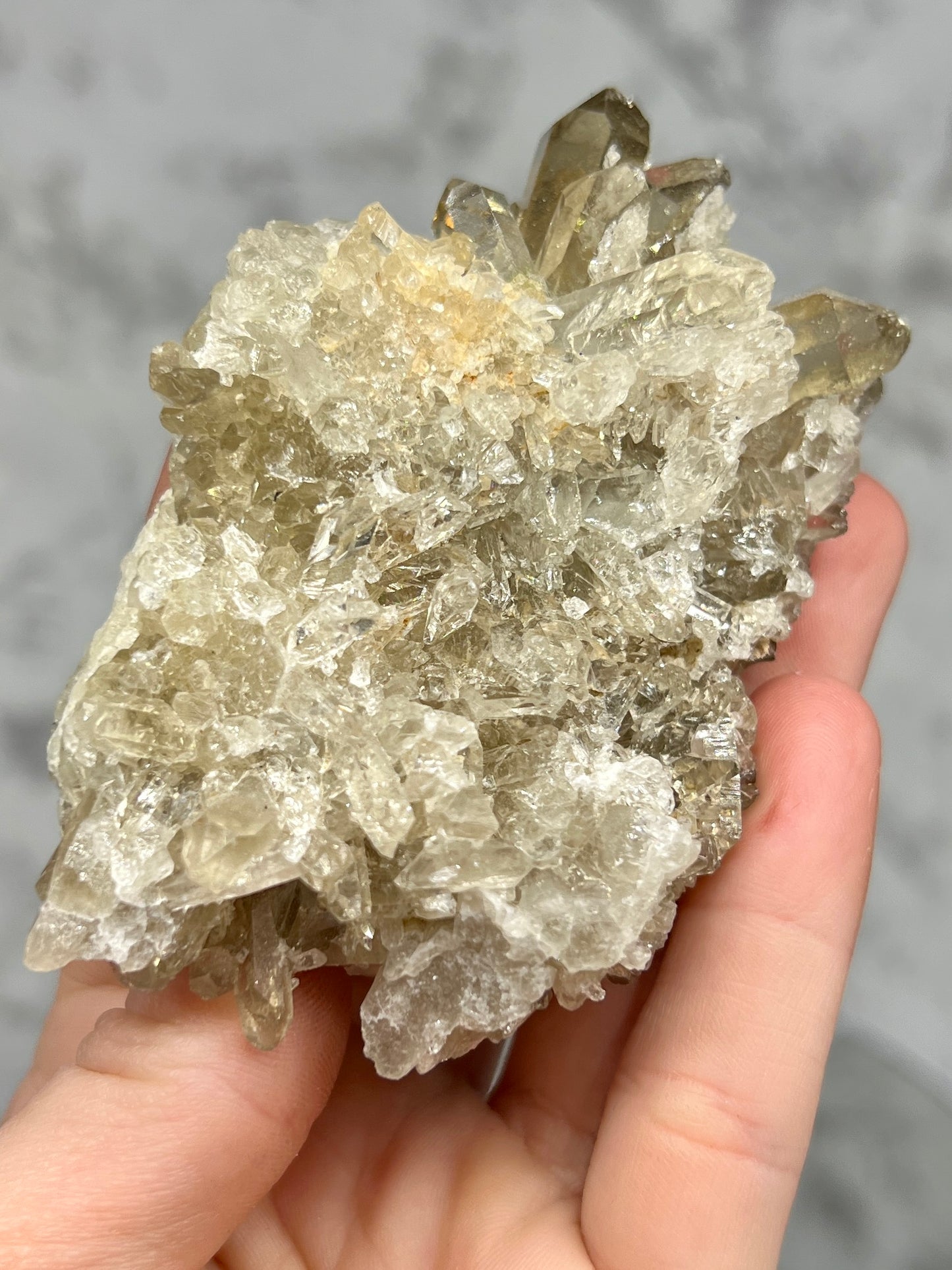 Citrine Large, Extra Sparkly Cluster / Specimen