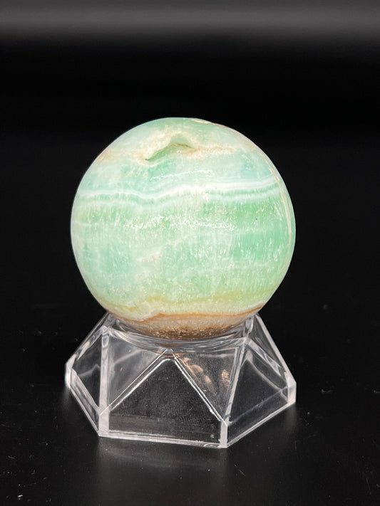 Aqua Caribbean Calcite Sphere