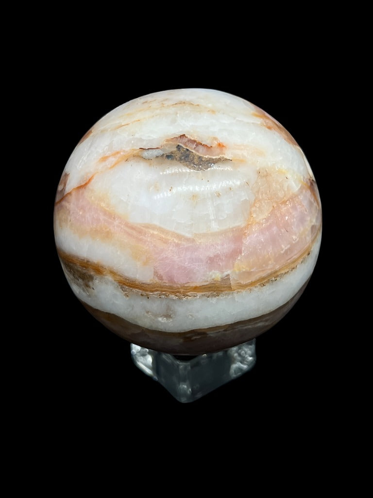 Pink Aragonite Sphere ✦Rare find✦