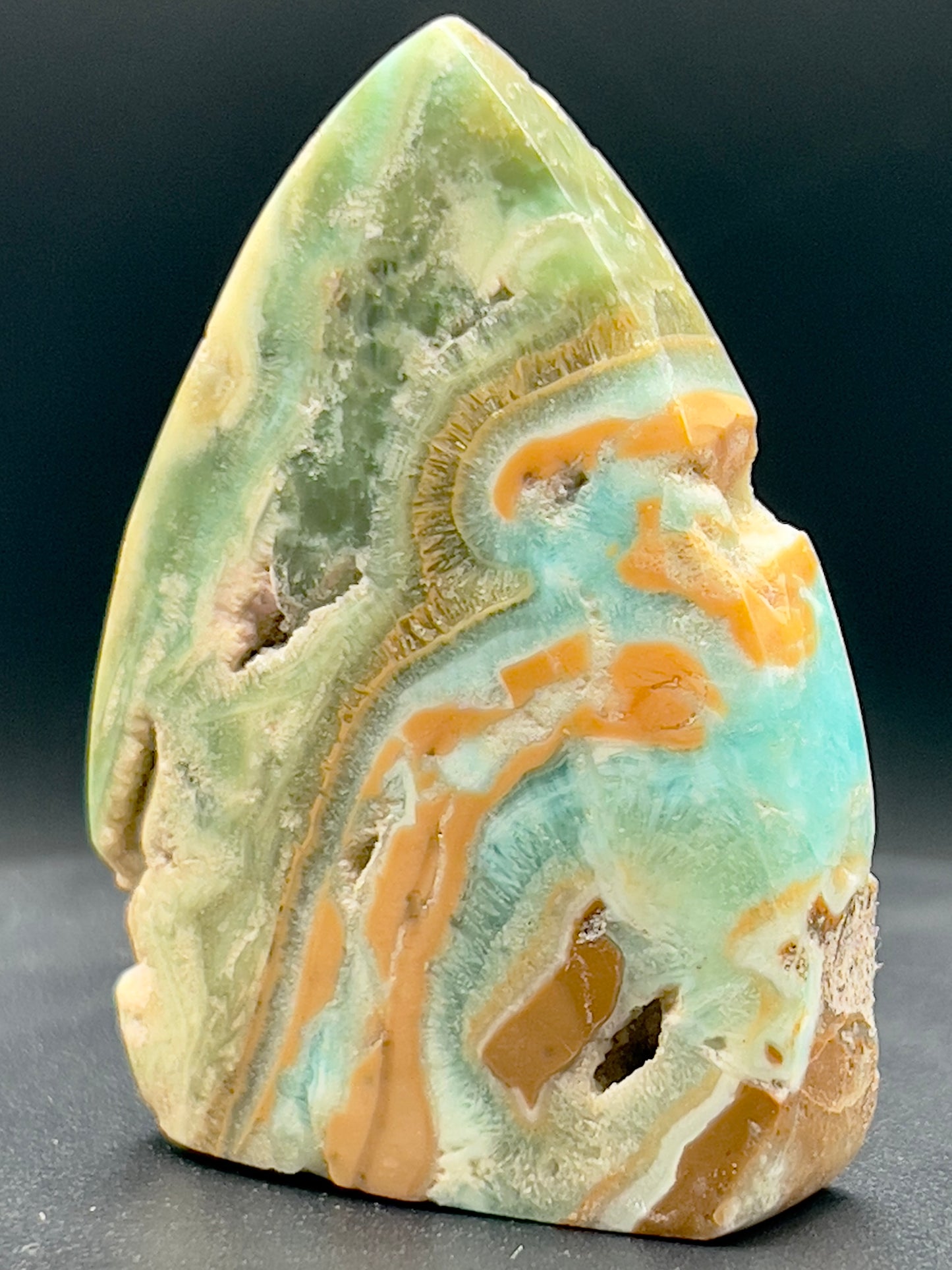 High Grade Smithsonite Polished Freeform
