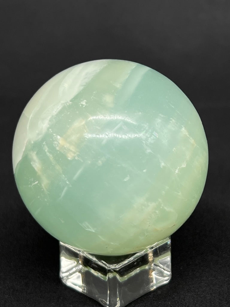 Aqua Caribbean Calcite Sphere