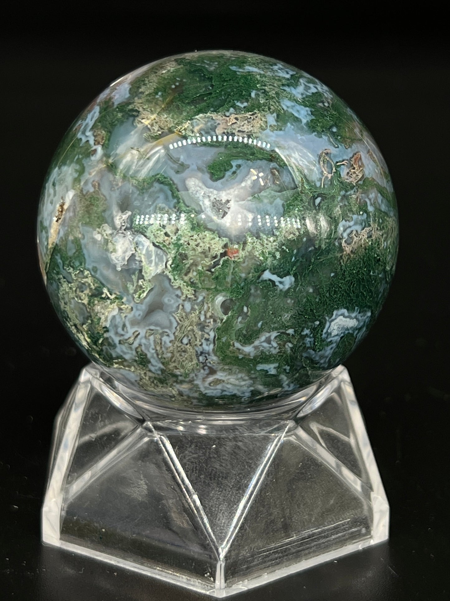 Moss Agate Sphere