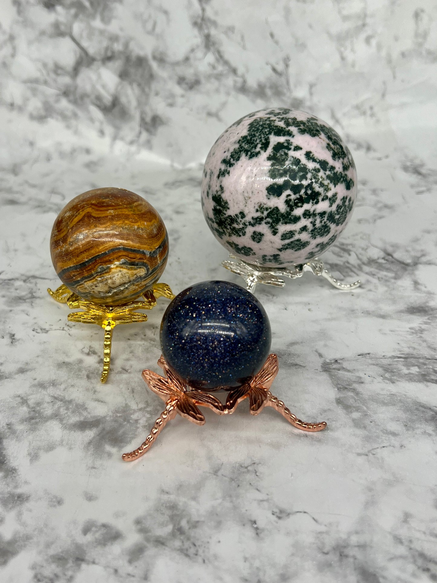 Small Dragonfly Sphere Holder