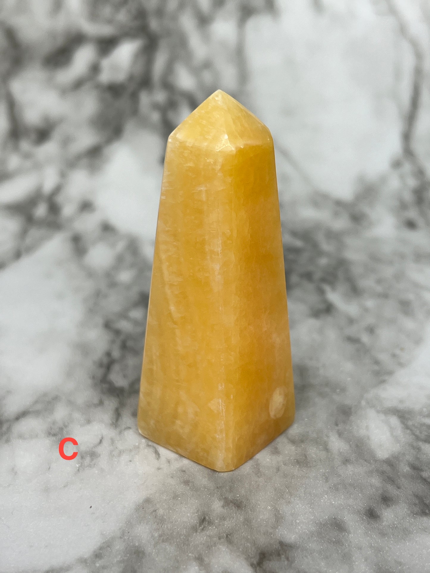 Orange Calcite Tower