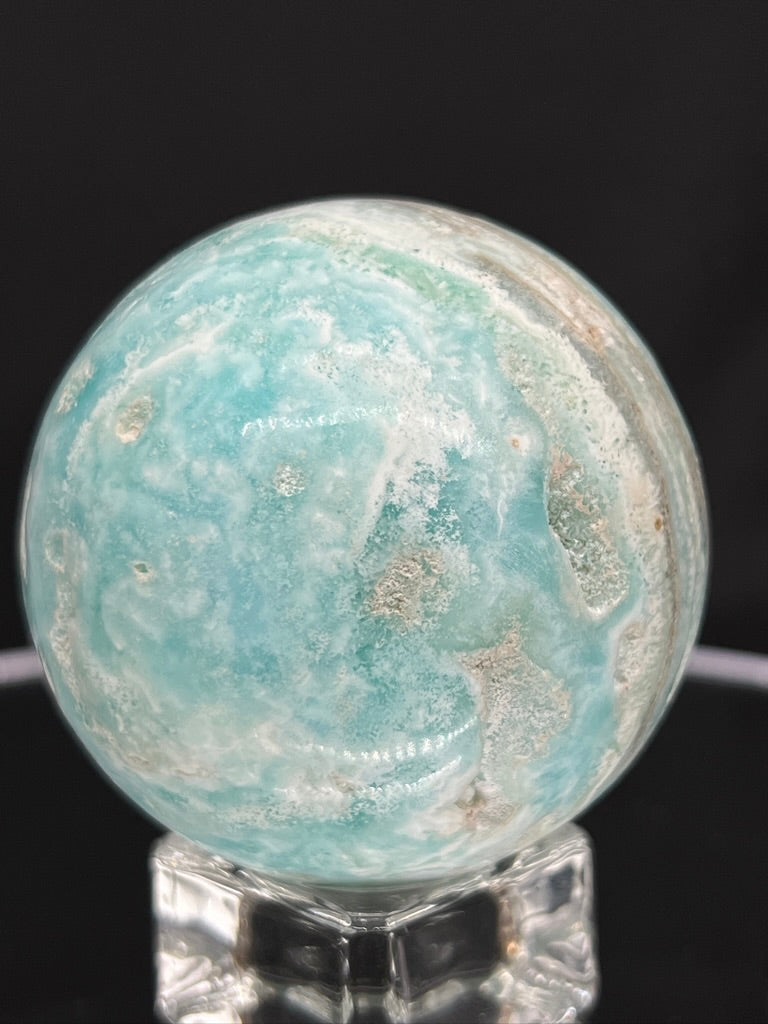 Blue Aragonite & Smithsonite Sphere