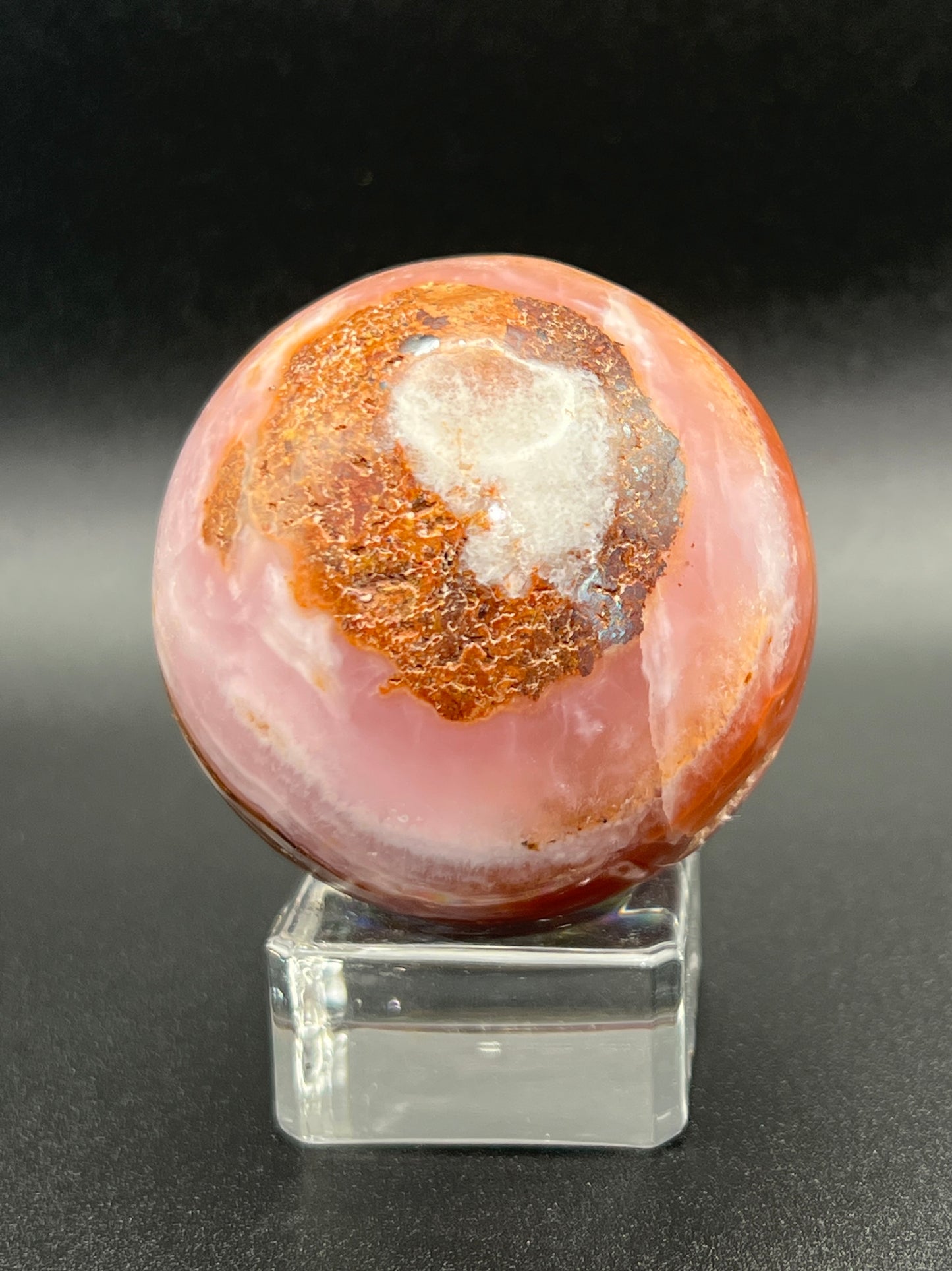 Pink Aragonite Sphere ✦Rare find✦