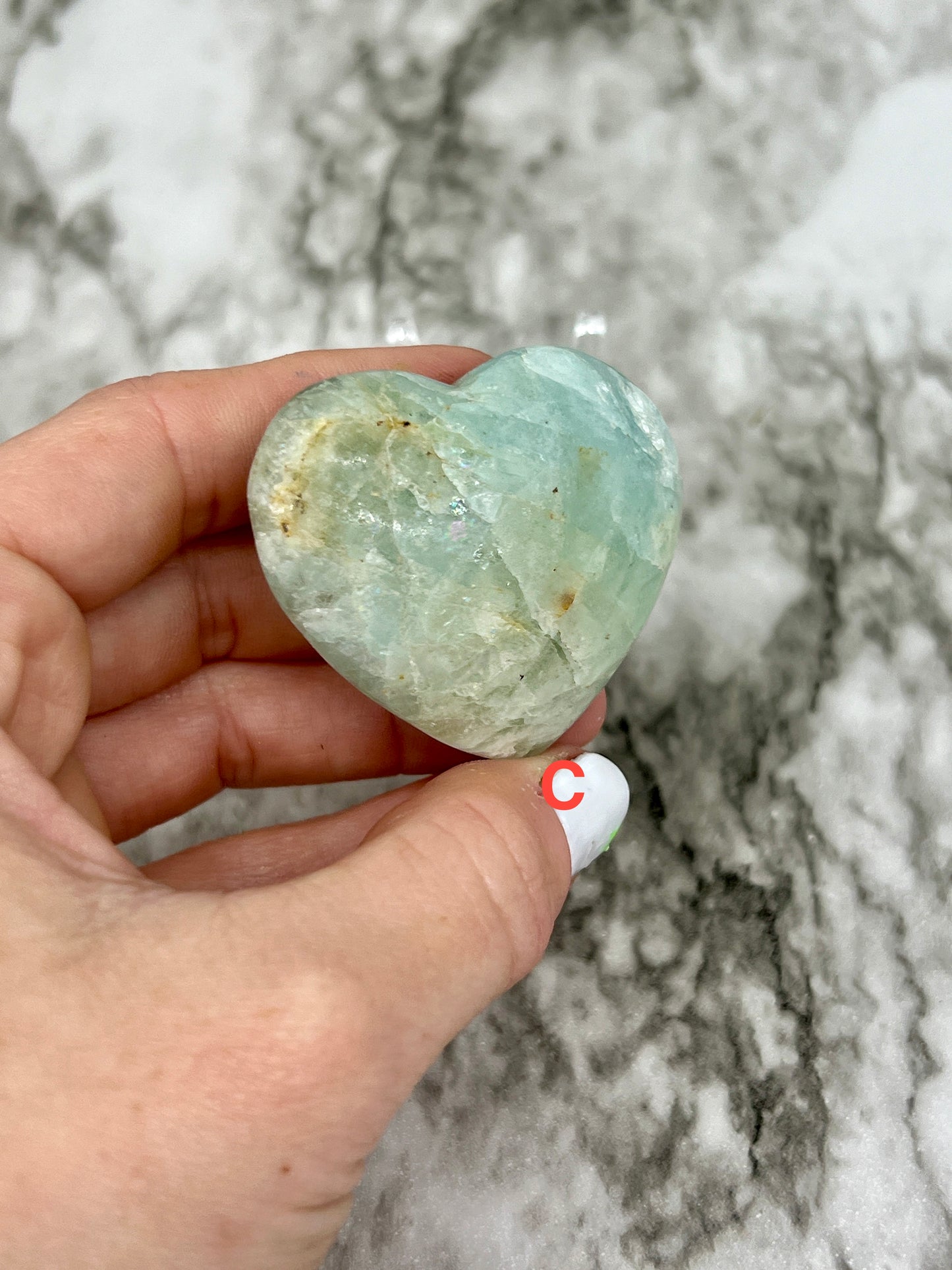 Aquamarine Heart