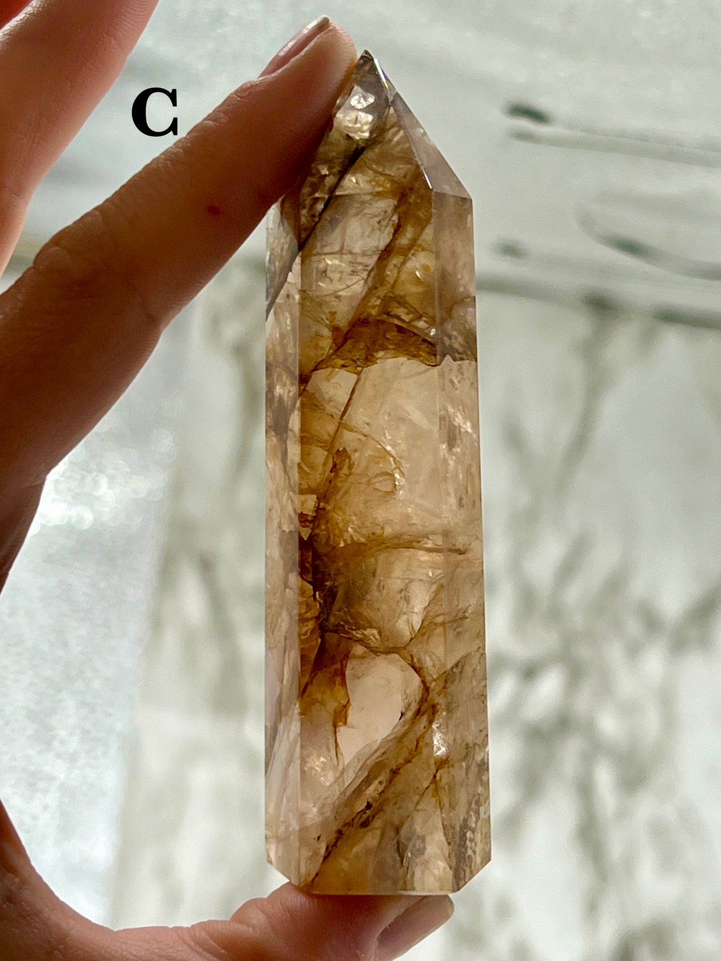 Golden Healer / Yellow Fire Quartz Point