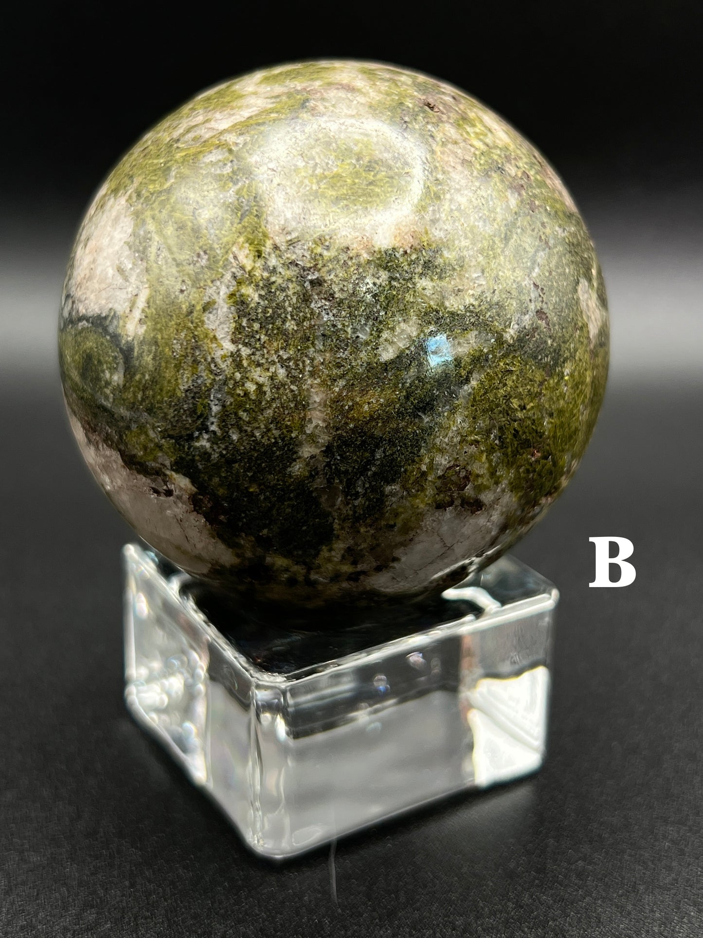 Epidote & Quartz Sphere
