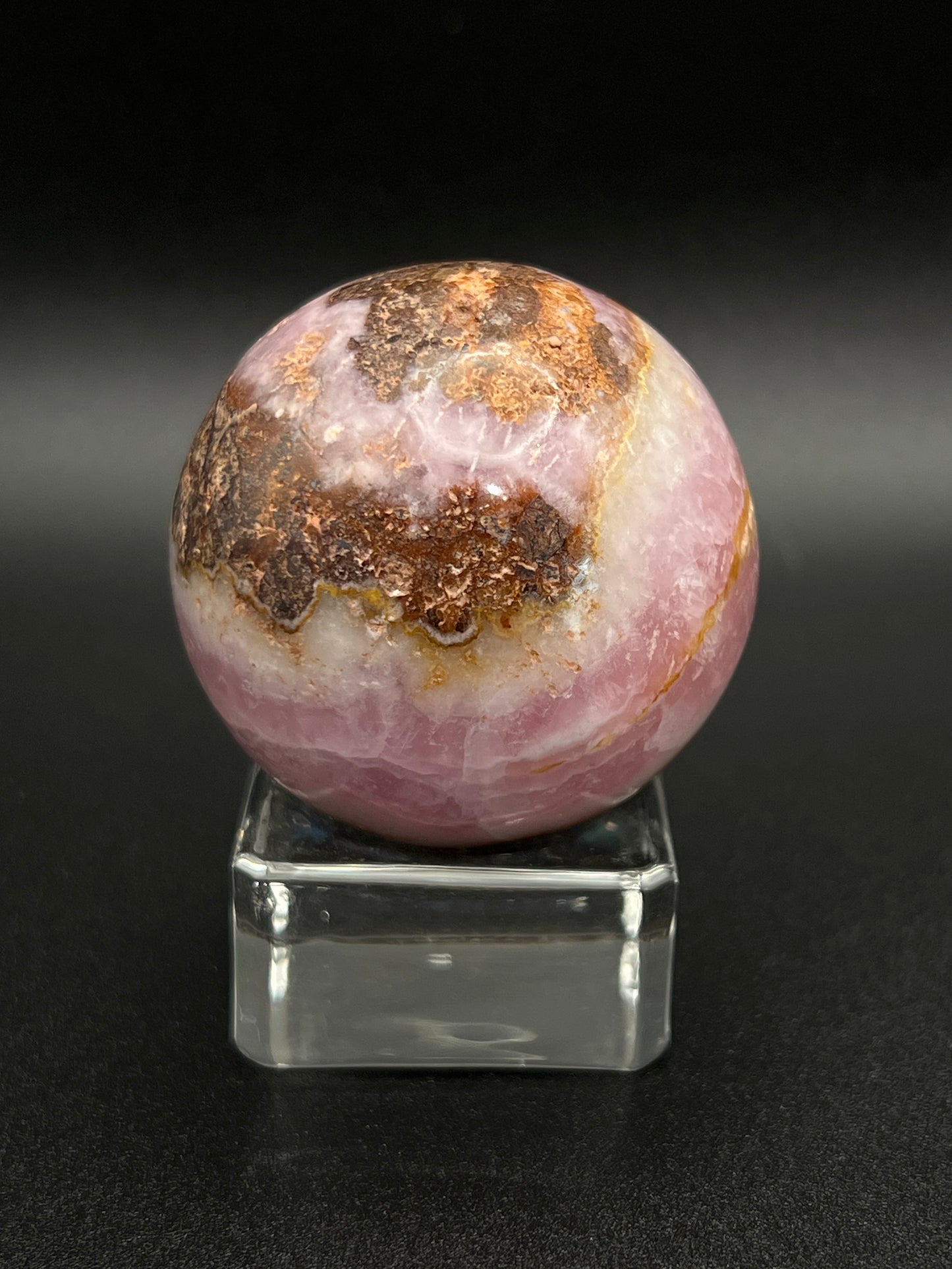 Pink Aragonite Sphere ✦Rare find✦
