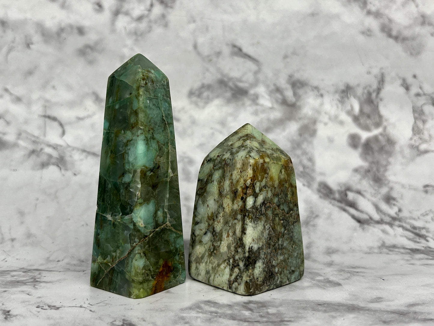 Turquoise in Quartz Tower