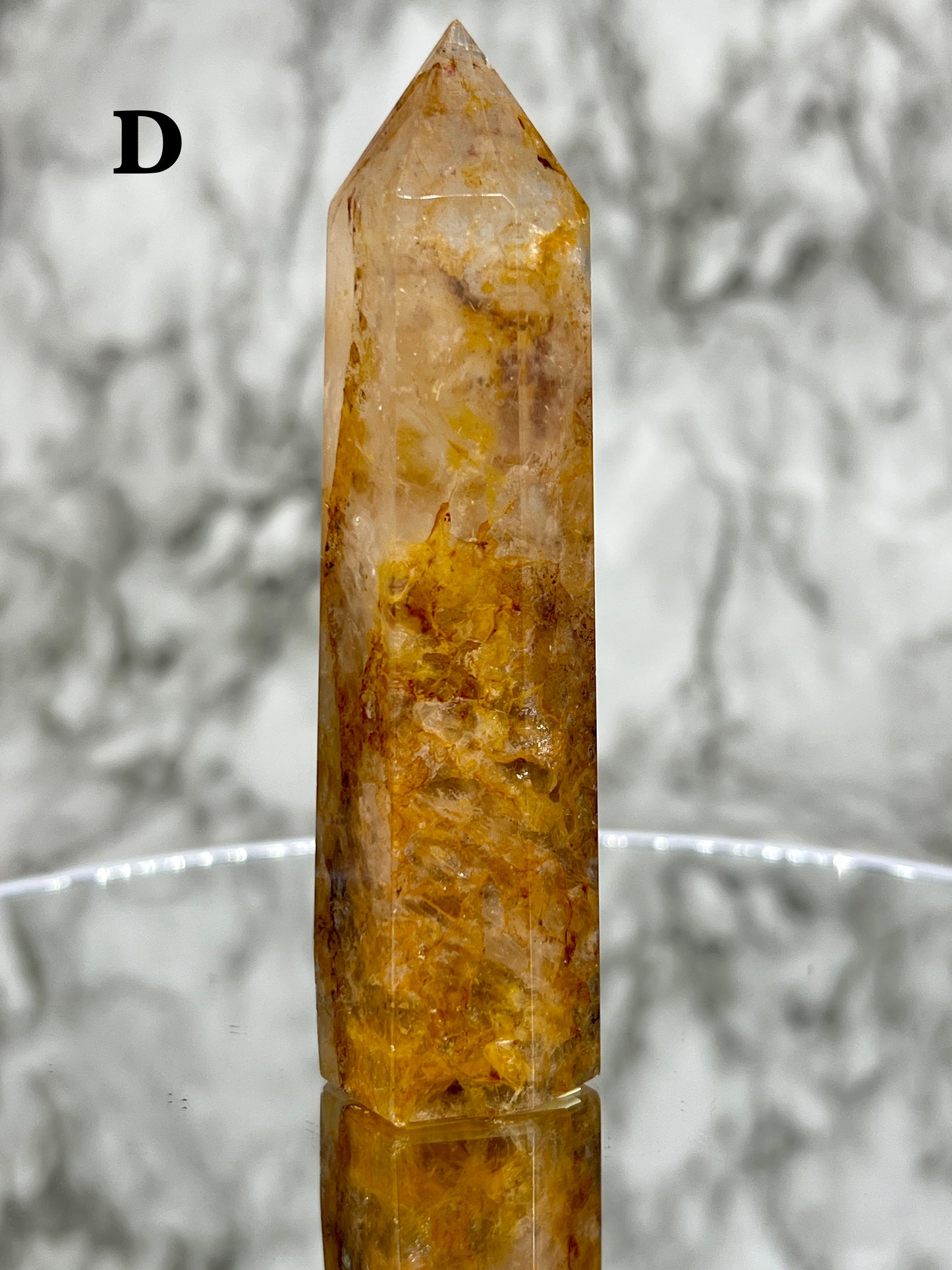 Golden Healer / Yellow Fire Quartz Point