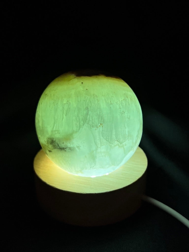 Aqua Caribbean Calcite Sphere