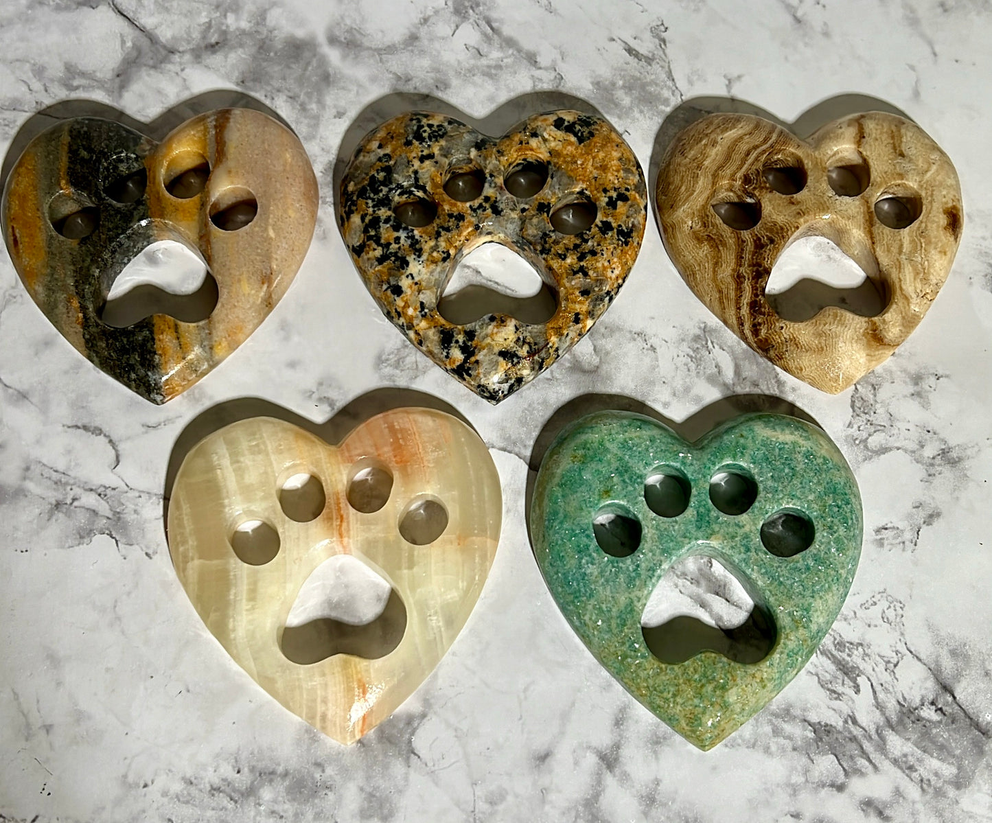 Paw & Heart Carvings