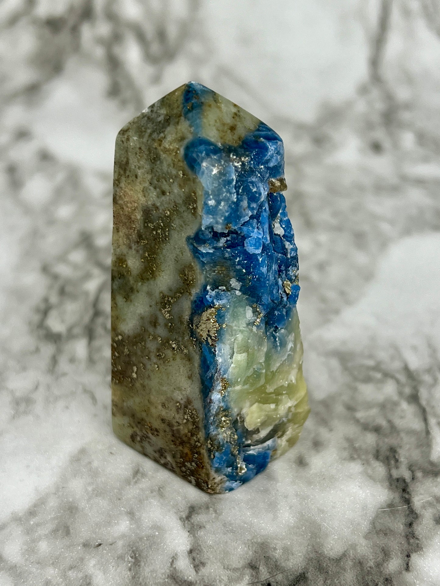 Afghanite Rare UV-Reactive Specimen Tower