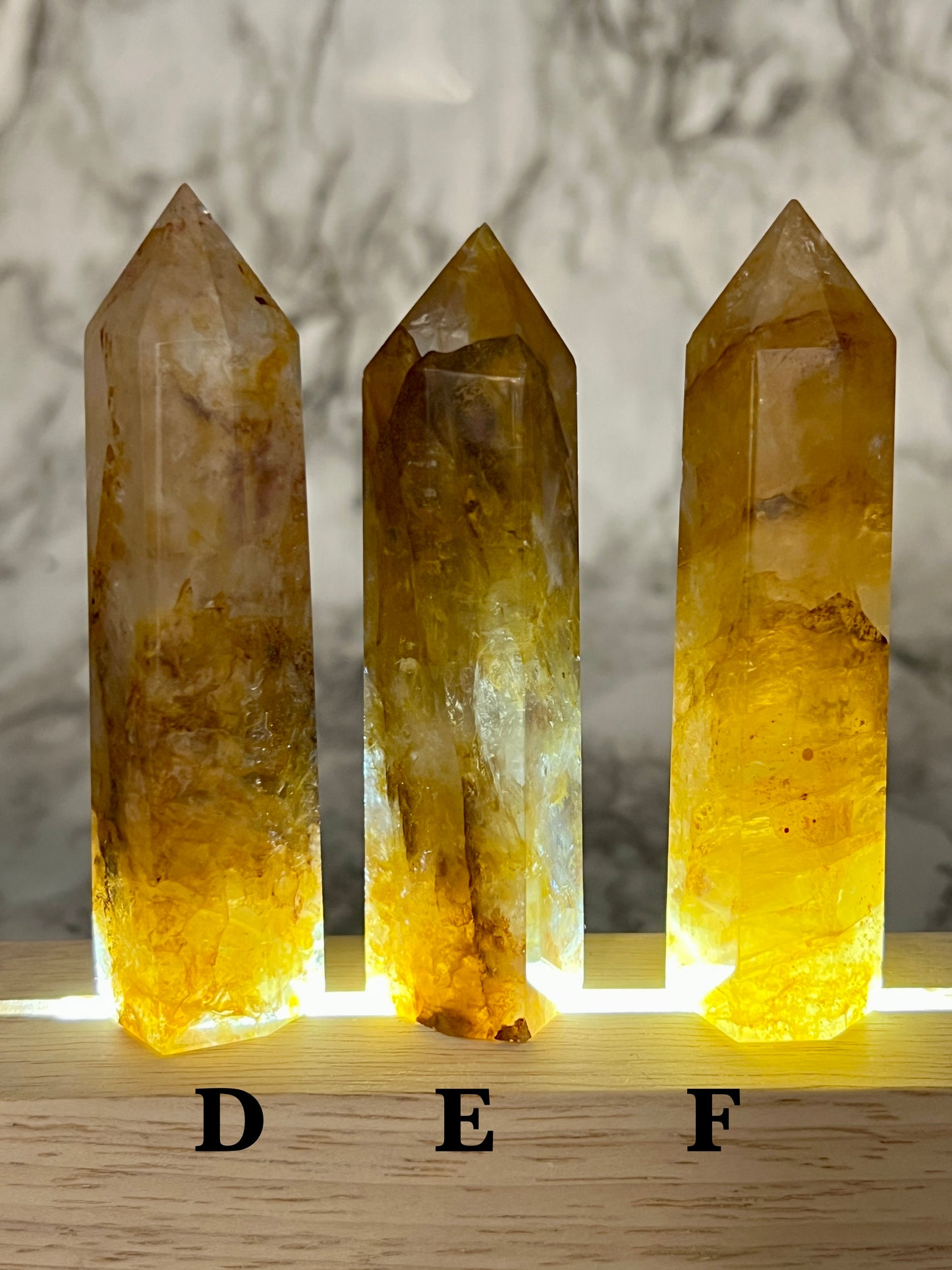 Golden Healer / Yellow Fire Quartz Point