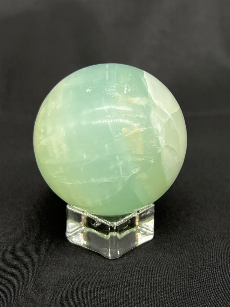 Aqua Caribbean Calcite Sphere