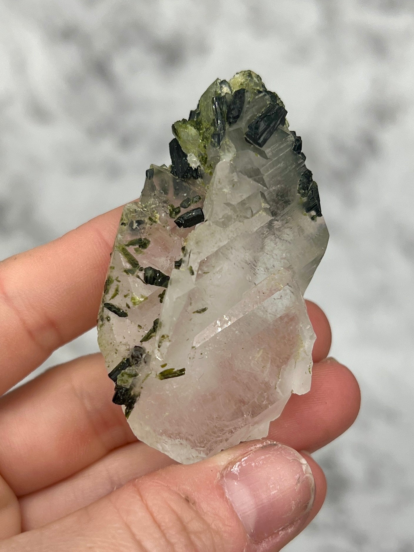 Epidote & Quartz Specimen