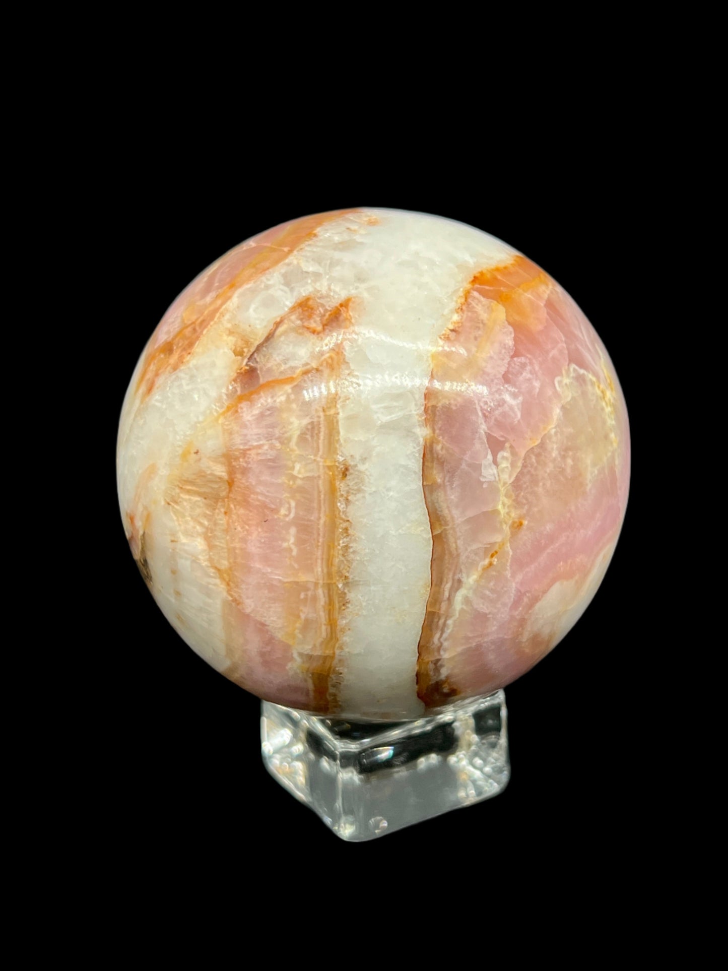 Pink Aragonite Sphere ✦Rare find✦