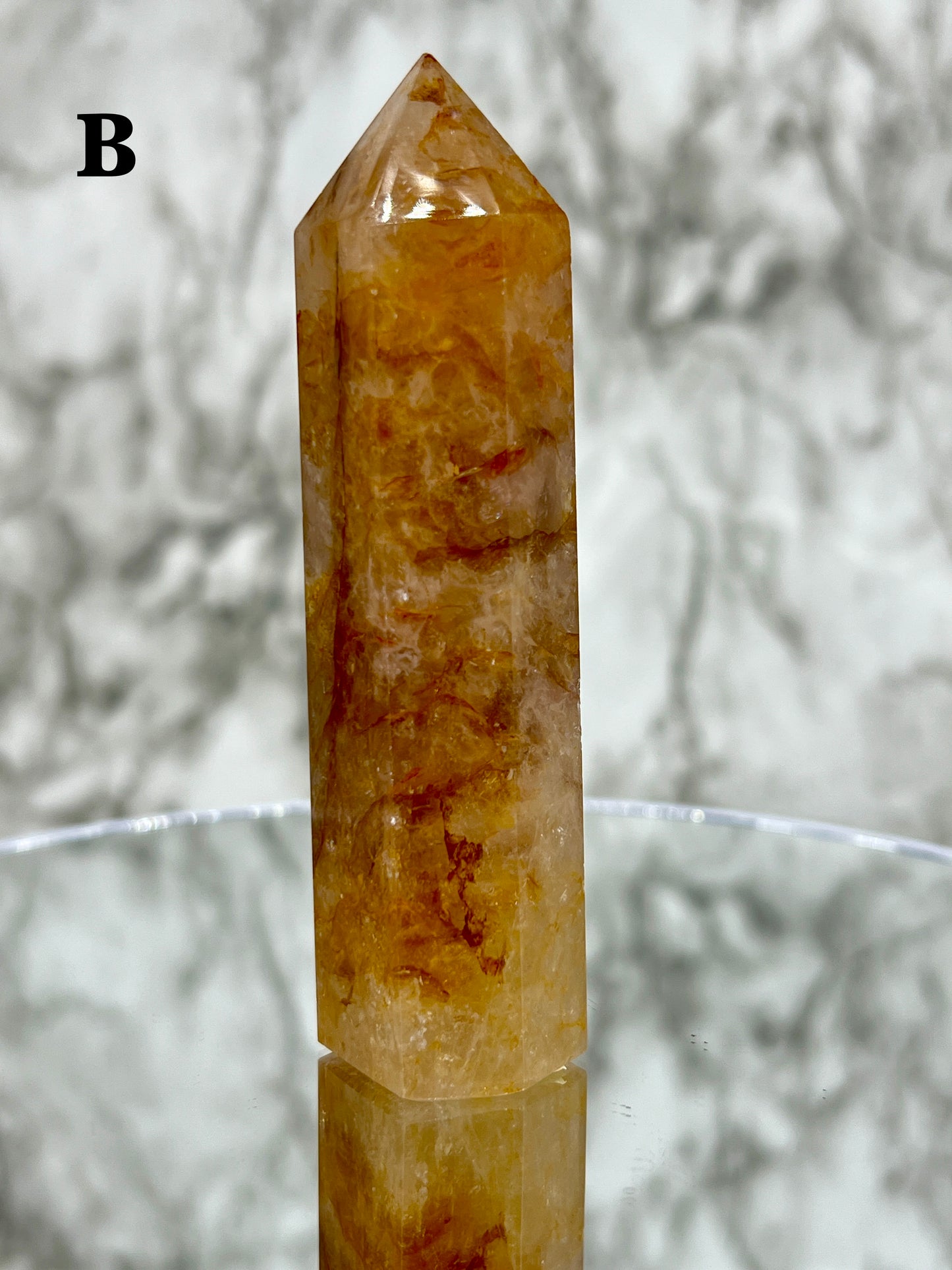 Golden Healer / Yellow Fire Quartz Point