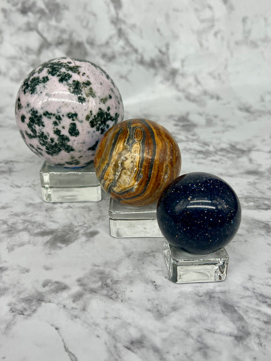 Glass Sphere Holder