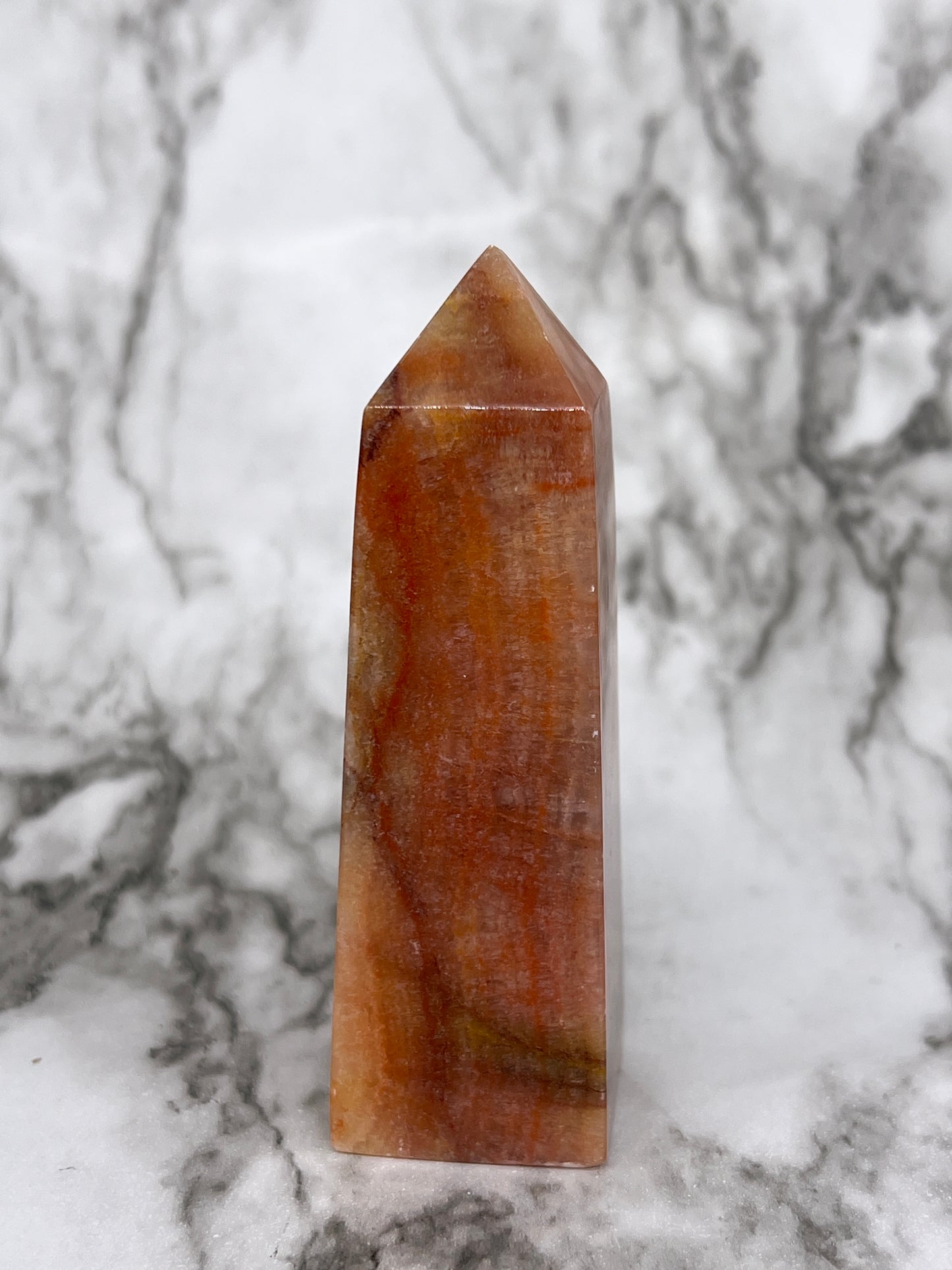 Peach Calcite Tower