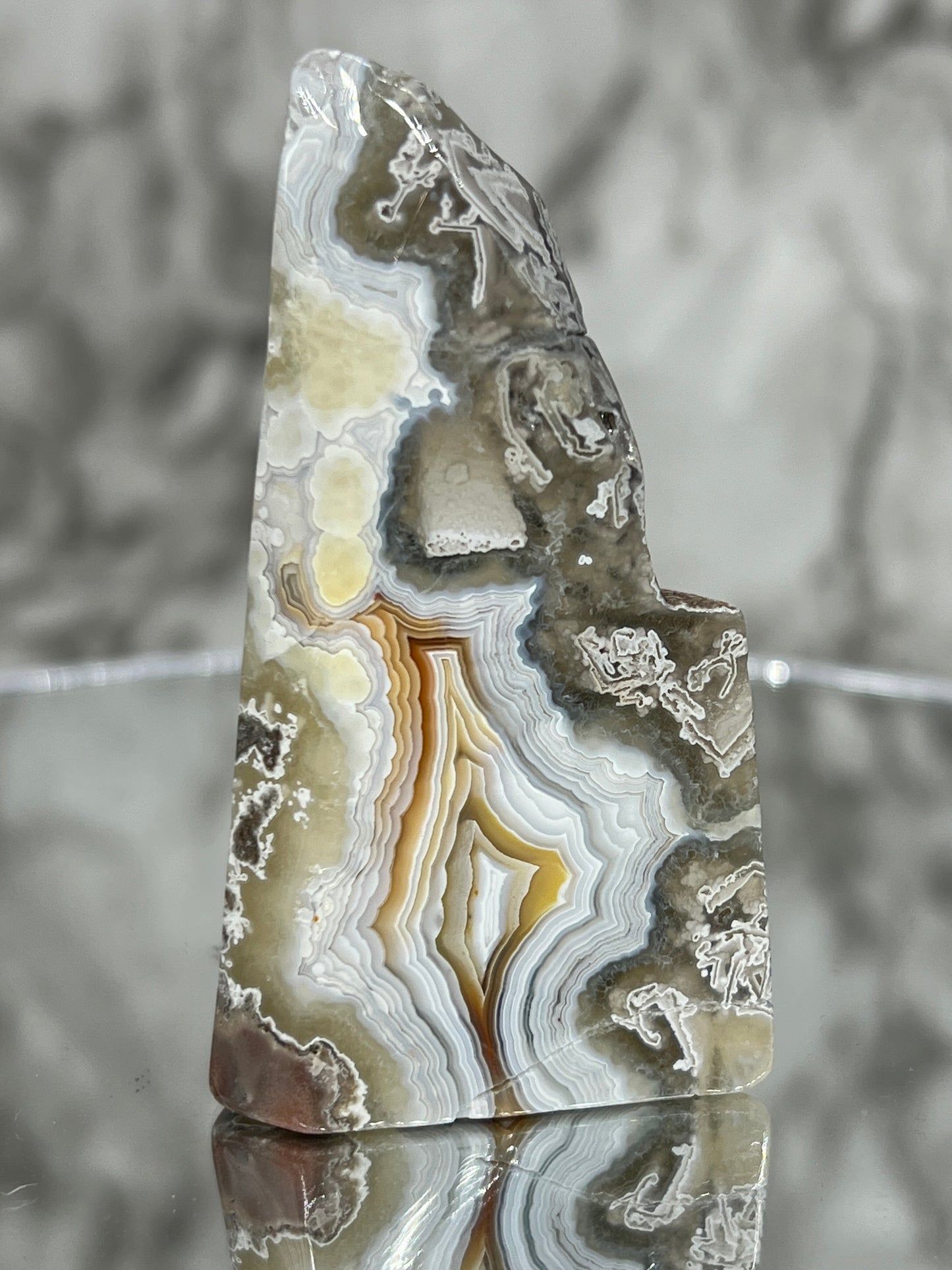 Mexico Crazy Lace Agate Freeform