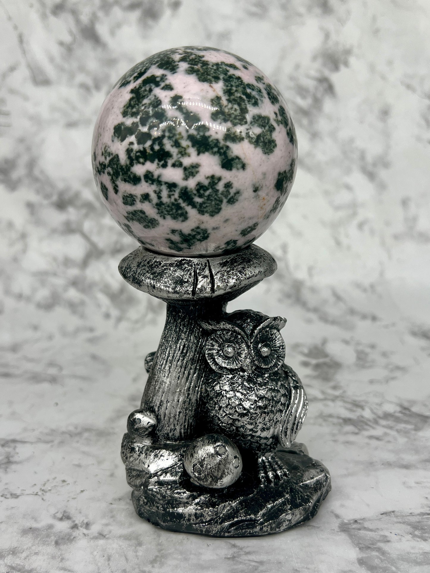 Owl Sphere Holder