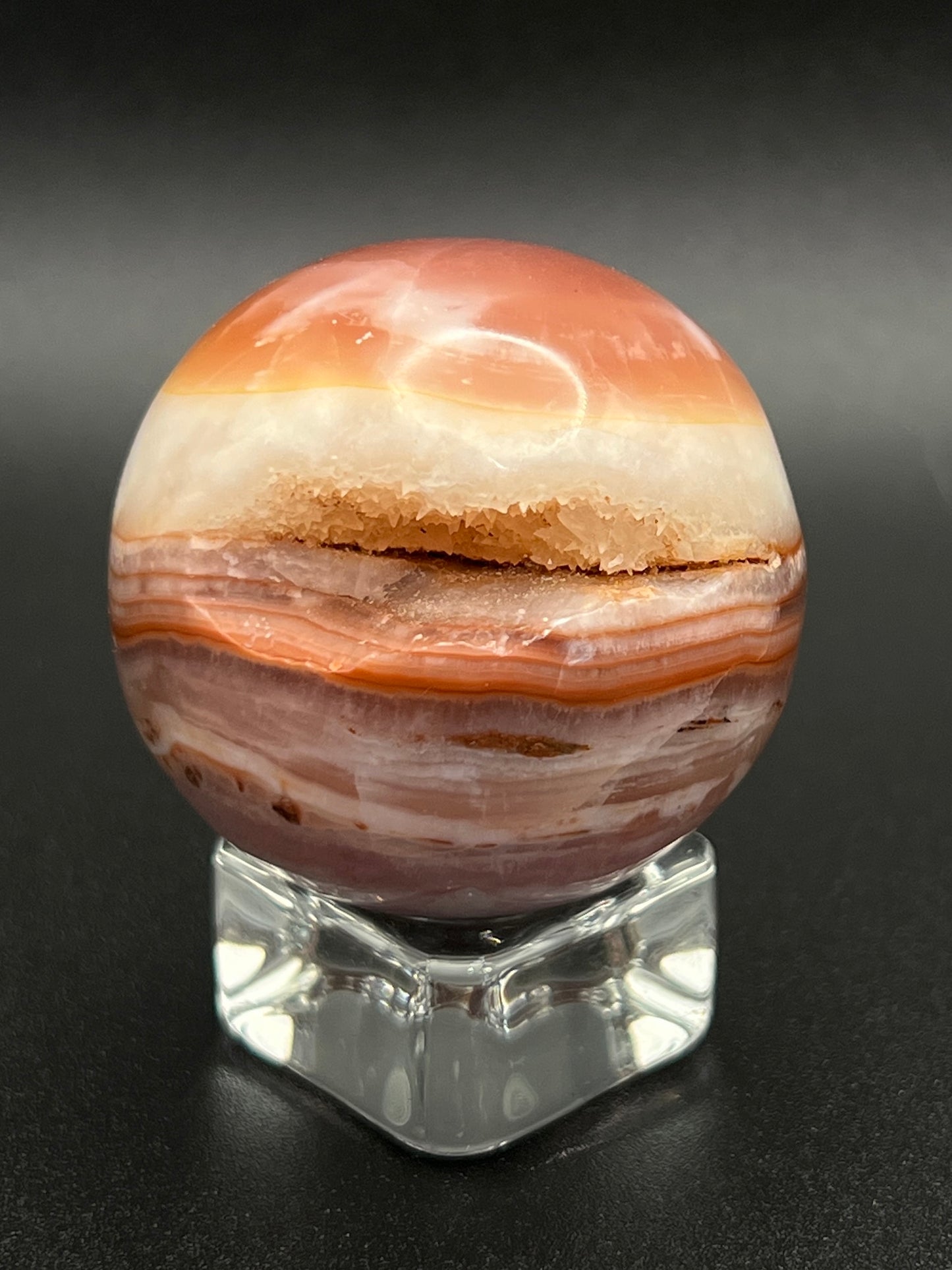 Pink Aragonite Sphere ✦Rare find✦