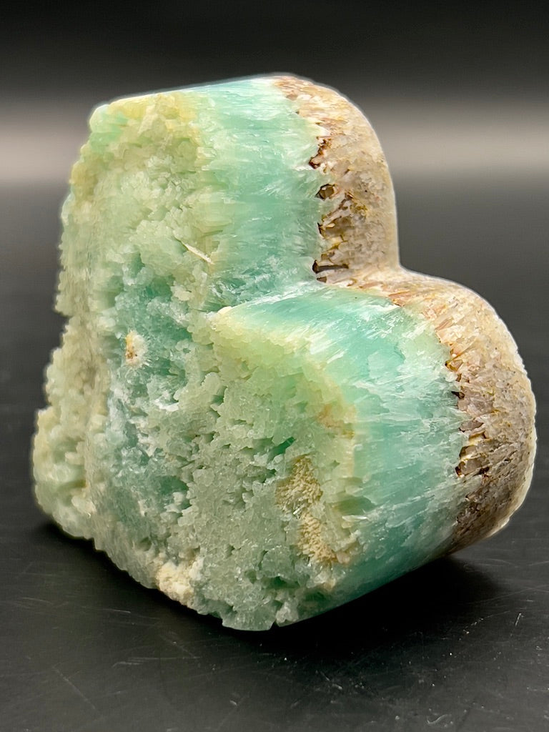 High Grade Smithsonite Heart-shaped Specimen