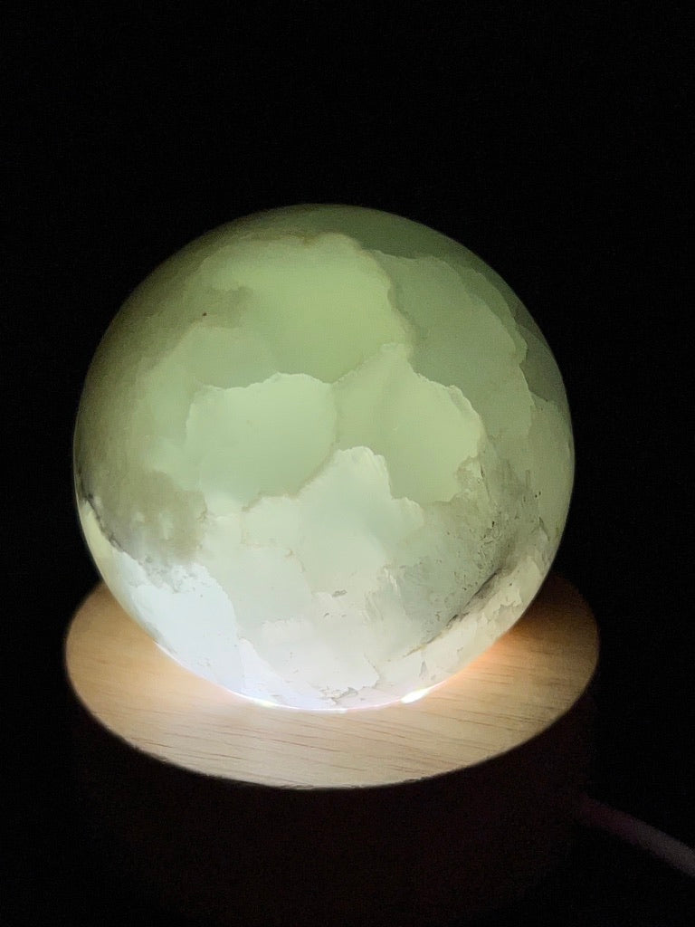 Aqua Caribbean Calcite Sphere