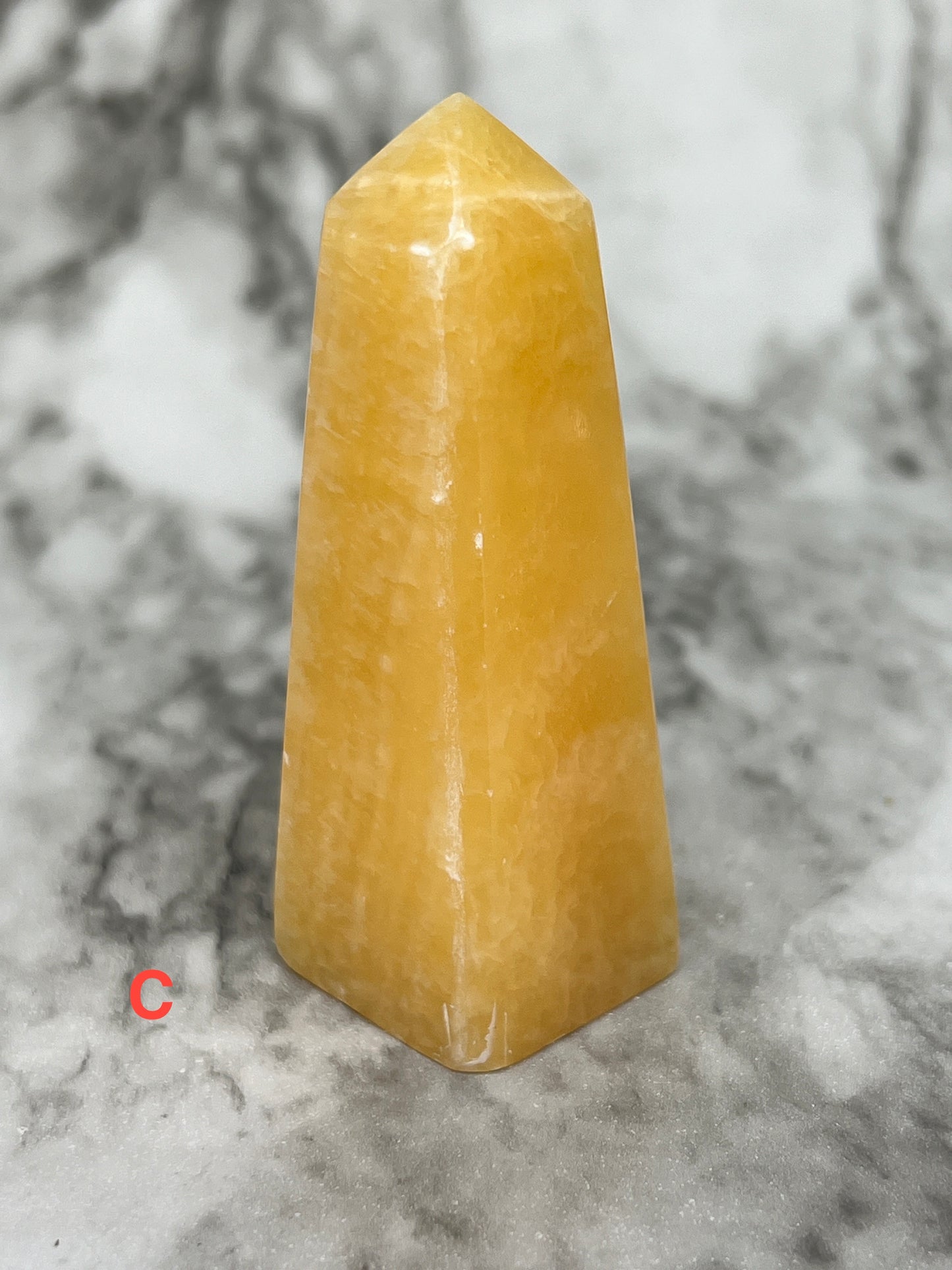 Orange Calcite Tower