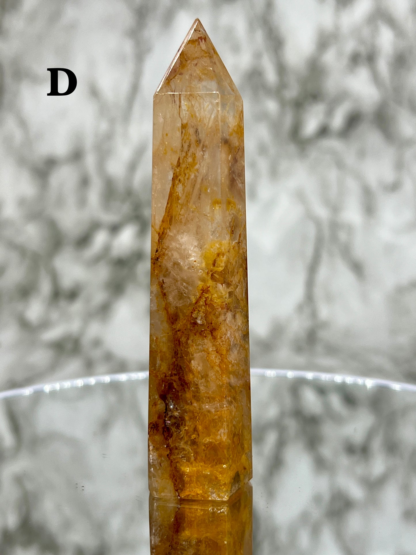 Golden Healer / Yellow Fire Quartz Point