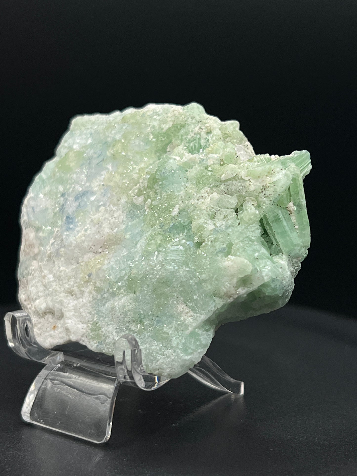 Green Tourmaline Specimen