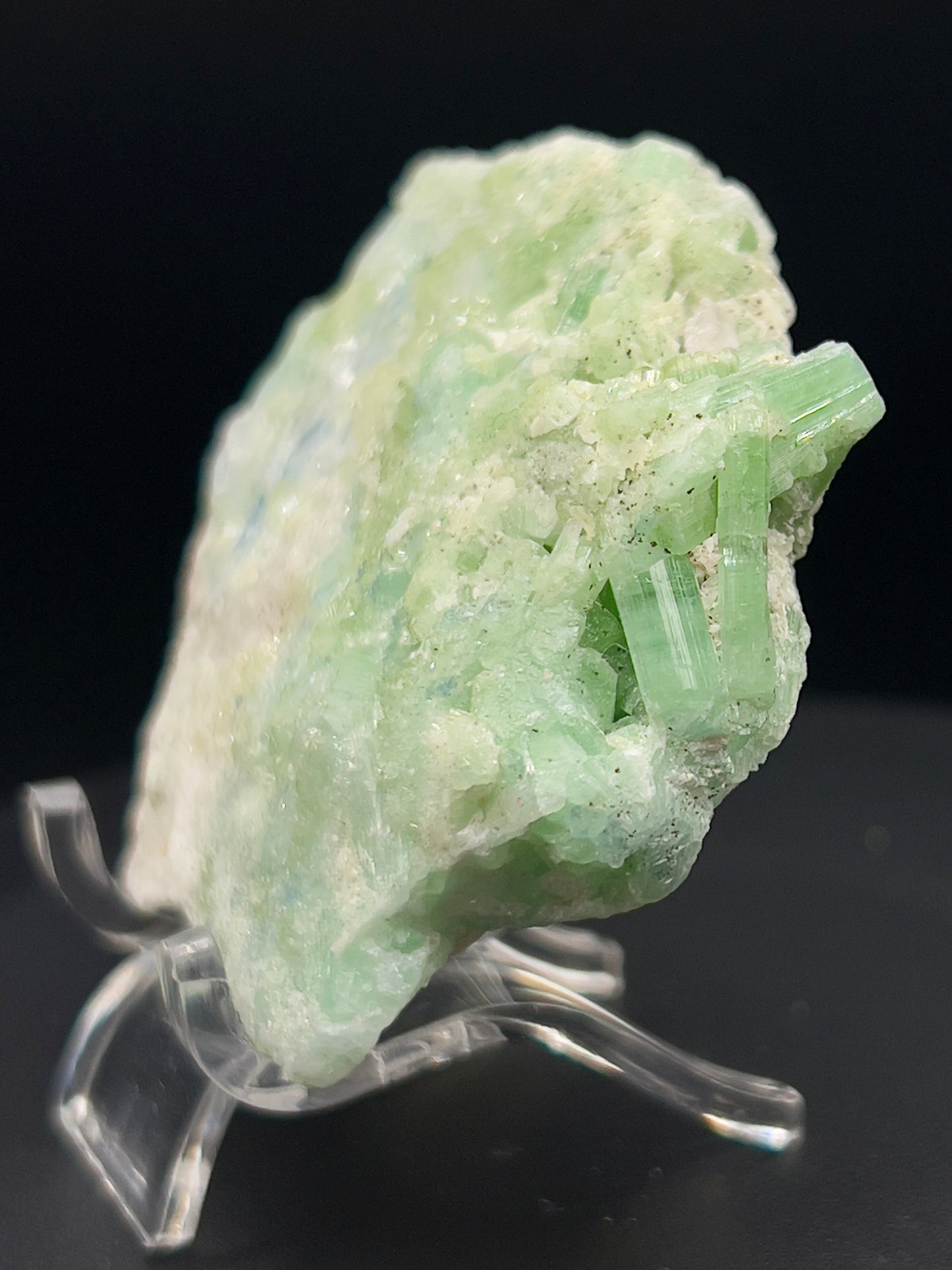 Green Tourmaline Specimen
